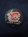 Brad McCrimmon Calgary Flames Deceased – signed puck